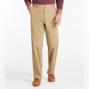 L.L. Bean Men's Light Khaki Chinos